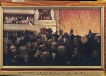 Eerste Nacht bij de Comedie Francaise in 1885
